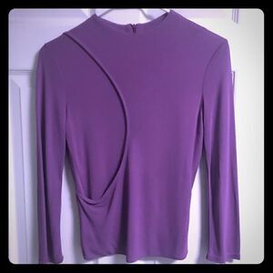 Versus Versace women’s size 6 or 28/42 purple top